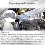 DURAFORCE Timing Chain Oil Pump Cover For Hyundai Tucson & Kia Soul 2.0L 2014 2015-2019