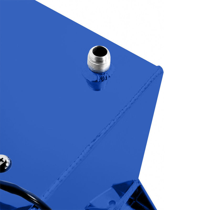 DURAFORCE High Quality 20 Gallon Aluminum Racing Drift Fuel Cell Tank w/ Level Sender Blue