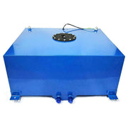 DURAFORCE High Quality 20 Gallon Aluminum Racing Drift Fuel Cell Tank w/ Level Sender Blue