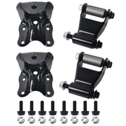 DURAFORCE Rear Leaf Spring Hanger Bracket & Shackle Repair Kit For Ford Ranger 722-001