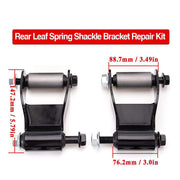 DURAFORCE Rear Leaf Spring Hanger Bracket & Shackle Repair Kit For Ford Ranger 722-001