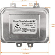 DURAFORCE 2PCS For 07-14 Cadillac Escalade Headlight Ballast Xenon HID Control Unit Module