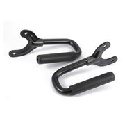 DURAFORCE Front Grab Handles Bars Fit for 1997-2006 Jeep Wrangler TJ & Unlimited-Black