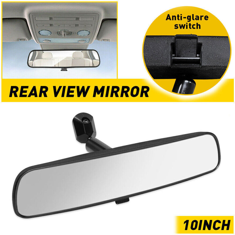DURAFORCE Inner Inside Interior 10 Inch Rearview Rear View Mirror Fit For Most Cars New