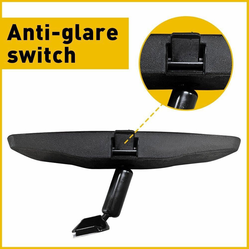 DURAFORCE Inner Inside Interior 10 Inch Rearview Rear View Mirror Fit For Most Cars New