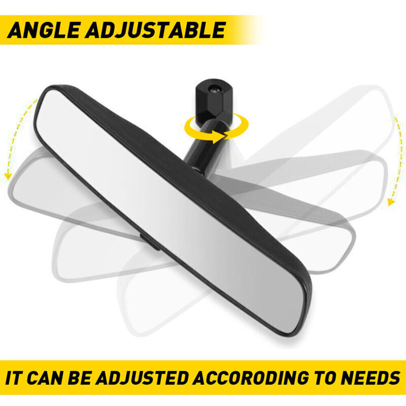 DURAFORCE Inner Inside Interior 10 Inch Rearview Rear View Mirror Fit For Most Cars New