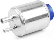 DURAFORCE Universal Aluminum Racing Power Steering Fluid Reservoir Tank + Clamps Kit USA
