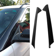 DURAFORCE Fit For 2011-2019 Ford Explorer Windshield Outer Trim Pillar Molding RH+LH Side