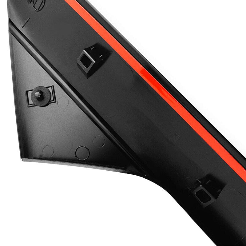 DURAFORCE Fit For 2011-2019 Ford Explorer Windshield Outer Trim Pillar Molding RH+LH Side