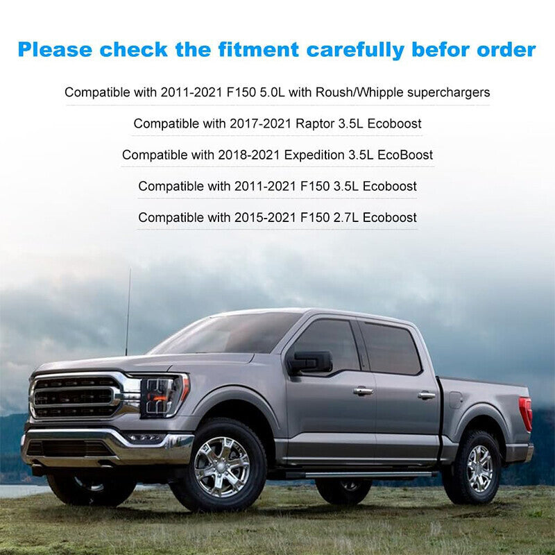DURAFORCE Oil Catch Can Kit Aluminum For 2011-2021 Ford F150 Expedition 3.5L EcoBoost New