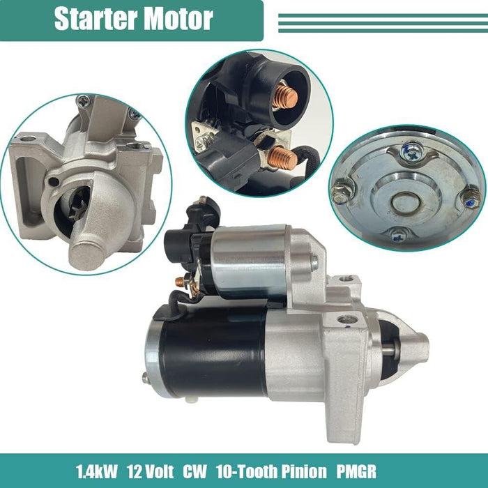 DURAFORCE 10910N Starter for 2014-2016 Chevrolet Silverado GMC Sierra 1500 4.3L 5.3L 6.2L