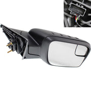 DURAFORCE Power Mirror For 2011-2015 Ford Explorer Right Side Manual Fold Textured Black