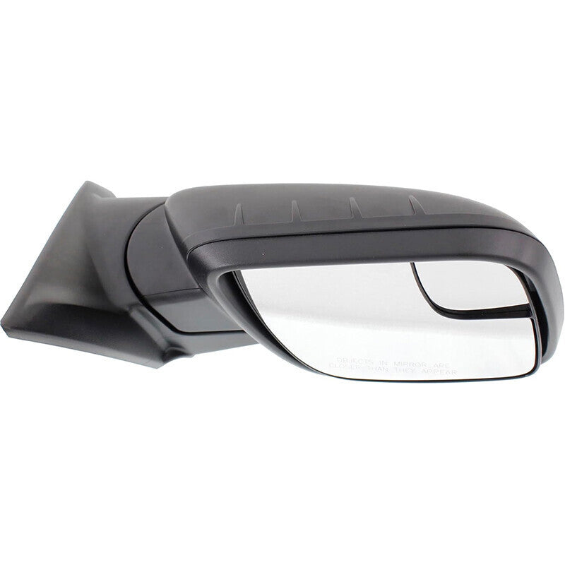 DURAFORCE Power Mirror For 2011-2015 Ford Explorer Right Side Manual Fold Textured Black