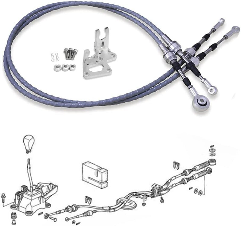 DURAFORCE Shifter Cables&Trans Bracket For RSX K20 K24 K Swap Series EG EK DC2 Race Civic