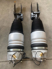 DURAFORCE Front Left Right Air Suspension Shock Struts Fit For Porsche Cayenne 92A 10-18