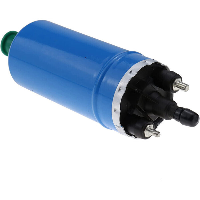DURAFORCE Inline Universal High Pressure Fuel Pump With Installation Kit Blue