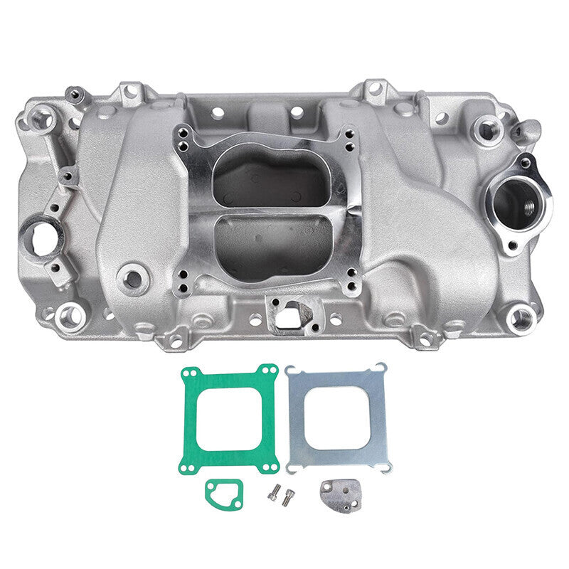 DURAFORCE Intake Manifold Dual Plane Low Rise for Chevy BBC BB Big Block 396 402 427 454