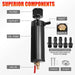 DURAFORCE 750ML Oil Catch Can Kit Universal Oil Separator Large Baffled Reservoir Tank
