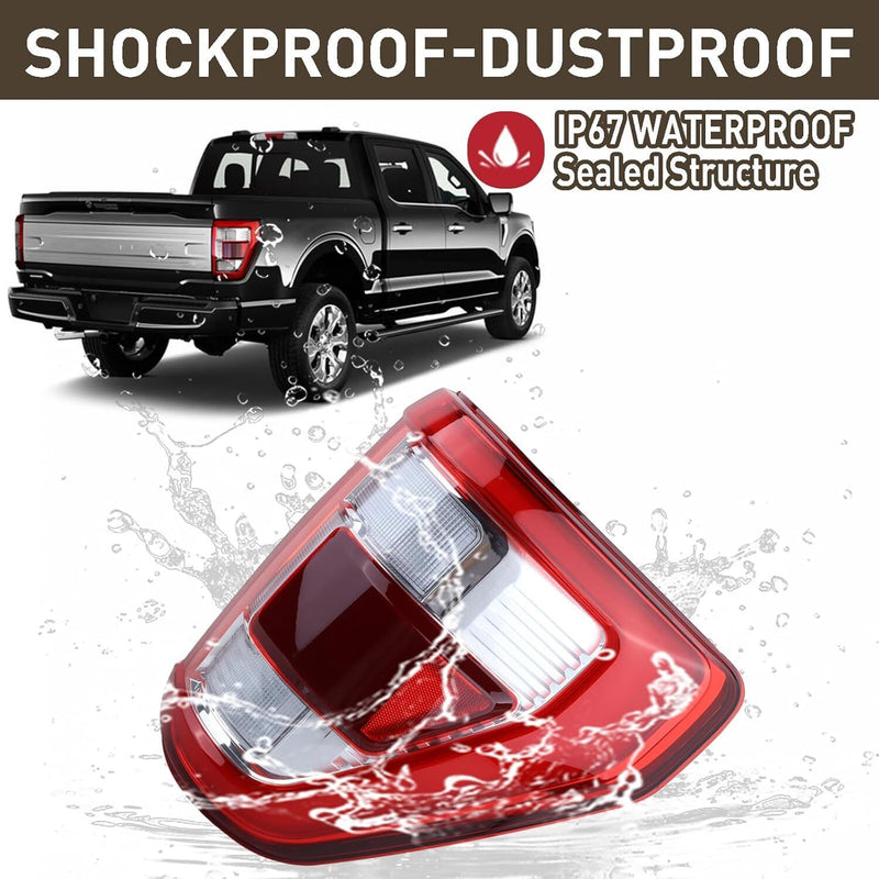DURAFORCE LED Tail Light For 2021-2023 Ford F150 W/Blind Spot Passenger Right ML3Z13404D