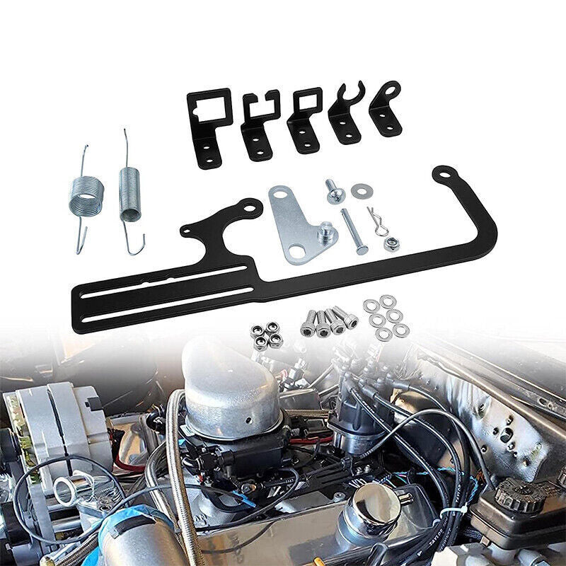 DURAFORCE 304147 Carburetor Throttle Cable Mount EZ-EFI For TH350 C10 700R4 Automatic