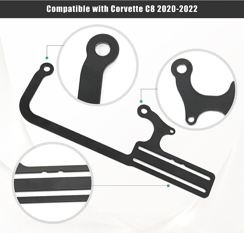 DURAFORCE 304147 Carburetor Throttle Cable Mount EZ-EFI For TH350 C10 700R4 Automatic