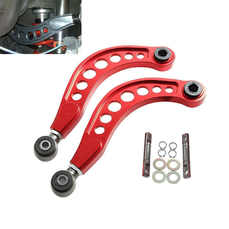 DURAFORCE Suspension Adjustable Rear Upper Camber Control Arms Fit For Honda Civic 06-11 S