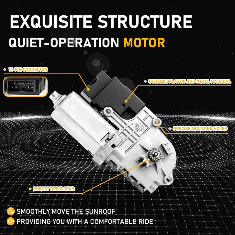 DURAFORCE For 2011-2017 Ford Explorer Right or Left Sunroof Moon Roof Motor BB5Z15790A