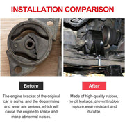 DURAFORCE FOR 09-13 TOYOTA COROLLA 1.8L SET OF 4PCS ENGINE MOTOR & AUTO TRANSMISSION MOUNT