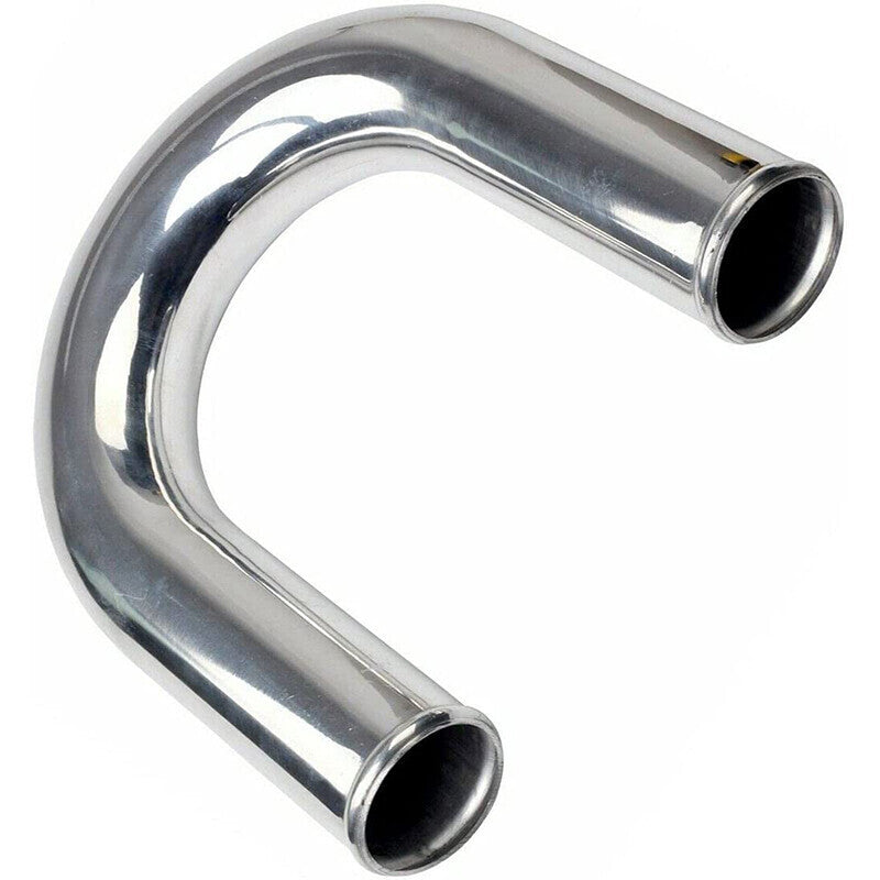 DURAFORCE Universal 2.5" Intercooler Piping Kit +T-Bolt Clamps + Black Silicone Hose