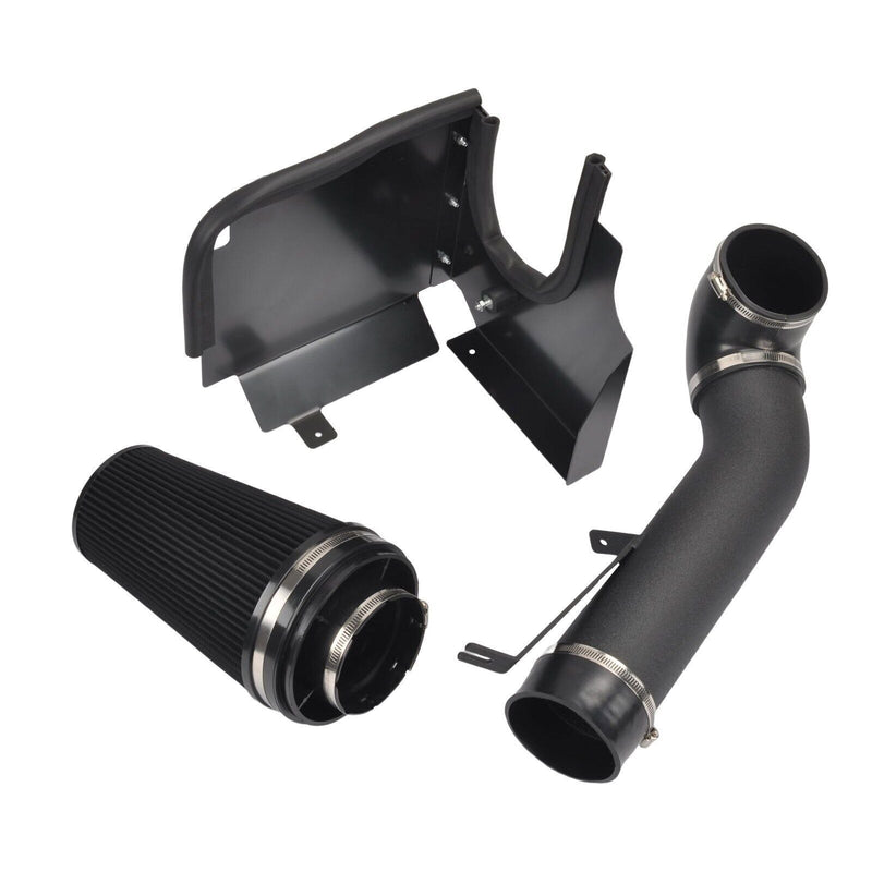 DURAFORCE 4" Inch Cold Air Intake Kit +Heat Shield for 99-06 GMC/Chevy V8 4.8L/5.3L Black