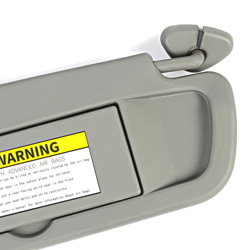 DURAFORCE Passenger Right Gray Sun Visor For 2006-2011 Honda Civic 83230-SNA-A01ZA