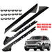 DURAFORCE 2 Pair Passenger Driver Windshield A-Pillar Molding Trim for 11-19 Ford Explorer