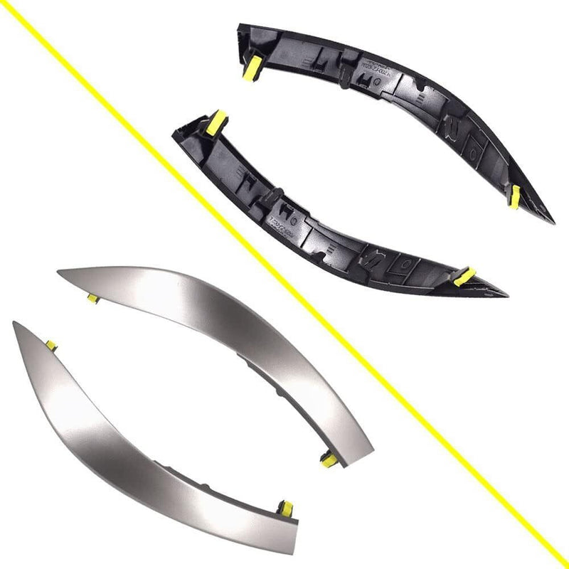 DURAFORCE Car Center Dash A/C Outlet Air Vent Panel Trim Strip For Toyota Corolla 09-2013