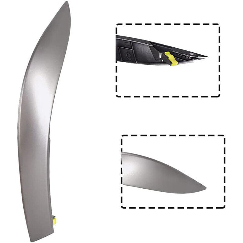 DURAFORCE Car Center Dash A/C Outlet Air Vent Panel Trim Strip For Toyota Corolla 09-2013