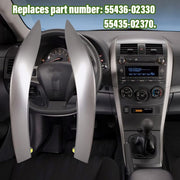 DURAFORCE Car Center Dash A/C Outlet Air Vent Panel Trim Strip For Toyota Corolla 09-2013