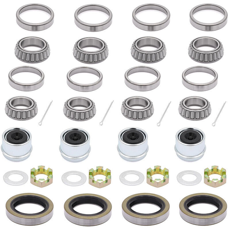 DURAFORCE 3500LB 1-1/16'' to 1-3/8" Boat Trailer Wheel Axle Bearing Seal Kit L68149 L44649