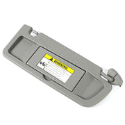 DURAFORCE Sun Visor Light GRAY Clear GRAY PAIR For 2006-2011 Honda Civic Left & Right SET
