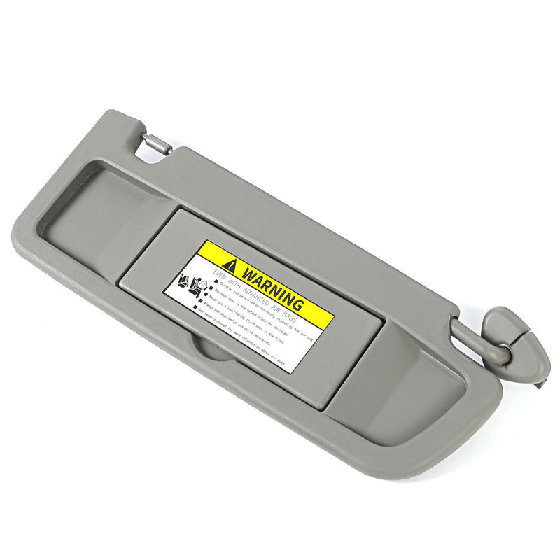 DURAFORCE Sun Visor Light GRAY Clear GRAY PAIR For 2006-2011 Honda Civic Left & Right SET