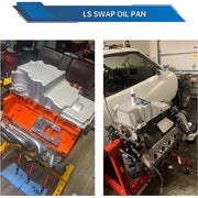 DURAFORCE Swap Oil Pan Retrofit Kit Low Profile for LS1 LS2 LS3 4.8L 5.3L 6.0L 6.2L Rear