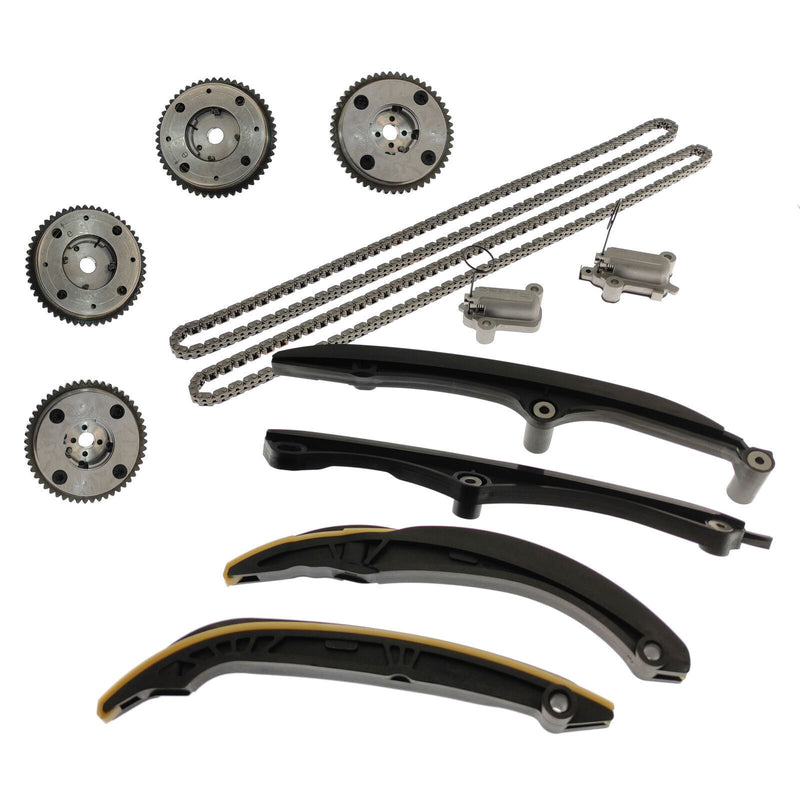 DURAFORCE For 17-24 Ford F-150 3.5L Ecoboost Chains, Guides, Tensioners W/ PHASERS KIT NEW