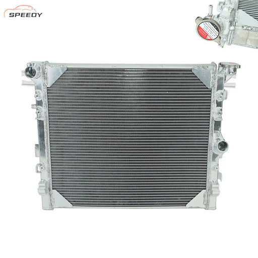 DURAFORCE For 2007-2018 Jeep Wrangler JK 3.6L 3.8L V6 Engine Aluminum 3 Row Radiator