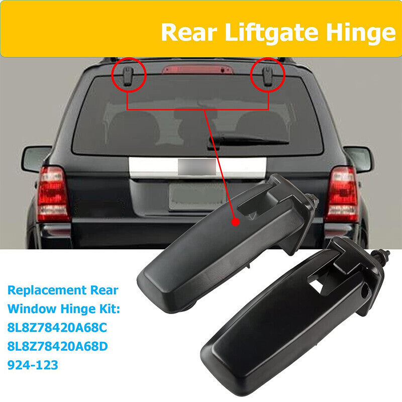 DURAFORCE Fit For 2008-2012 Ford Escape Rear Liftgate Window Hatch Hinge Left & Right