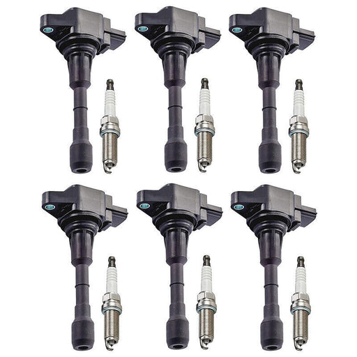 DURAFORCE 6X Ignition Coil & 6X Spark Plug for 2009-2019 Nissan Maxima V6 3.5L UF550 C1670