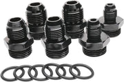 DURAFORCE High Flow Inline Fuel Filter 100 Micron Cleanable 6AN 8AN 10AN Adapter Universal