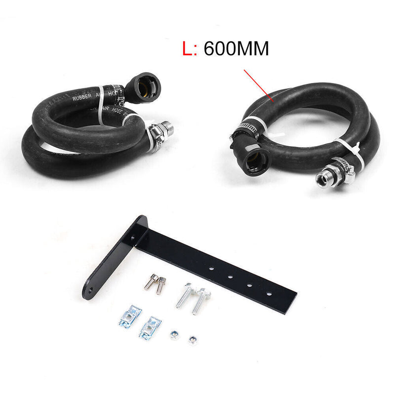 DURAFORCE Oil Catch Can Kit Blue Tank for 11-21 Ford F150 5.0L Raptor 2.7L 3.5L Ecoboost