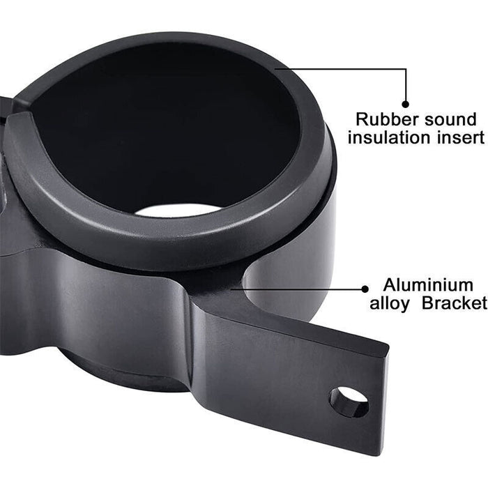 DURAFORCE 50mm Single Clamp Cradle Fuel Pump Bracket Fuel Filter Mounting Black US STOCK