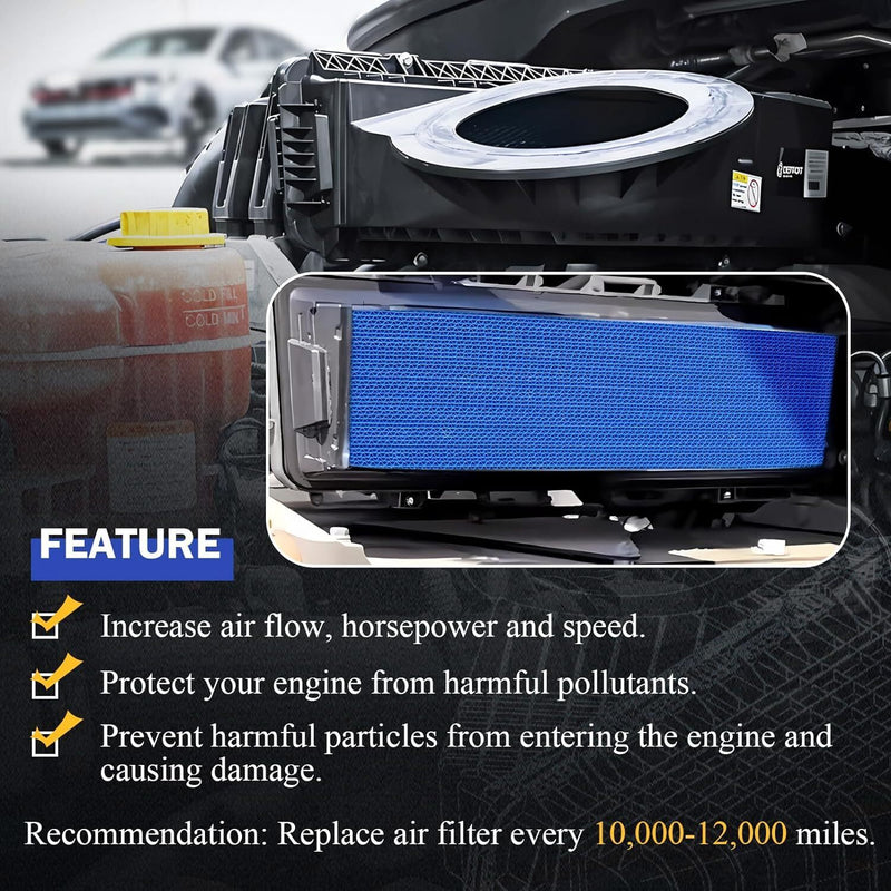 DURAFORCE 03-42776-010 Engine Air Filter Fit for Freightliner Cascadia 2018 2019 2020-2022