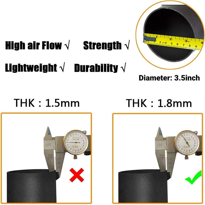 DURAFORCE Cold Air Intake Kit with Heat Shield for 2014-2019 Chevrolet GMC Silverado 1500