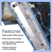 DURAFORCE Valve Cover Gasket Set For Chevy Silverado Suburban Tahoe Trailblazer 4.8L 5.3L