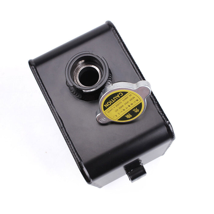 DURAFORCE 2.5L Aluminum Universal Coolant Radiator Overflow Recovery Water Tank Bottle